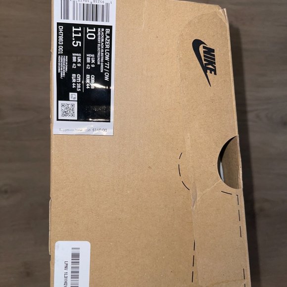 Nike x Off-White Blazer Low (Electro Green) - DH7863-001 - Size 10 - Picture 6 of 6